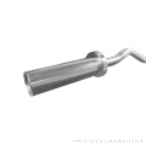 Straight Chrome Lever Curved Rod Curl Barbell Bar